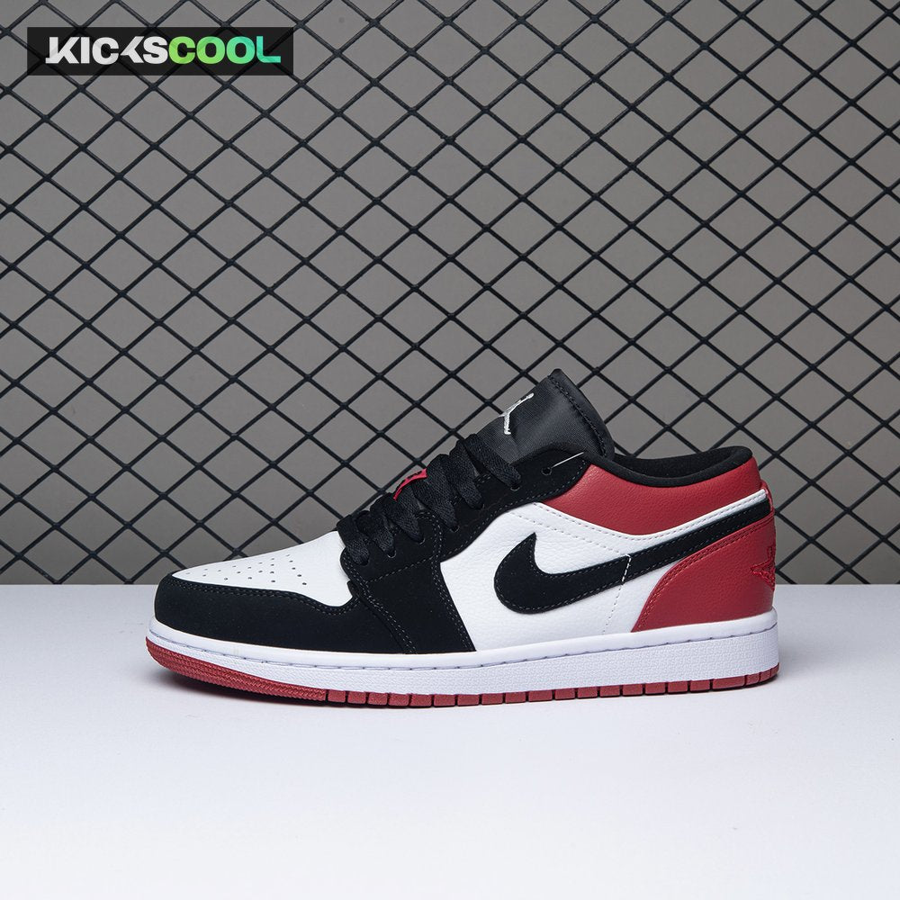 Jordan 1 Low Black Toe 553558-116 Unisex