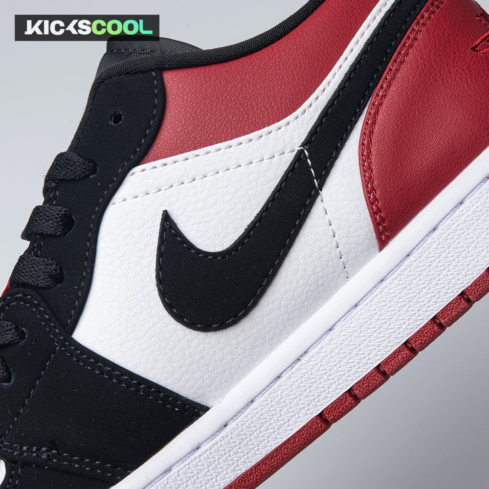 Jordan 1 Low Black Toe 553558-116 Unisex