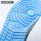 Jordan 1 Low Black University Blue 553558-041 Unisex