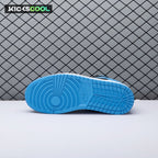 Jordan 1 Low Black University Blue 553558-041 Unisex