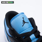 Jordan 1 Low Black University Blue 553558-041 Unisex