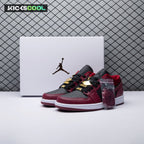 Jordan 1 Low Dark Beetroot Black DB6491-600 Unisex