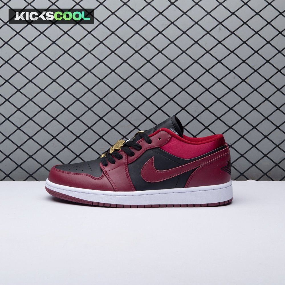 Jordan 1 Low Dark Beetroot Black DB6491-600 Unisex
