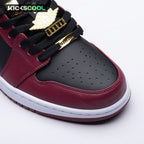 Jordan 1 Low Dark Beetroot Black DB6491-600 Unisex