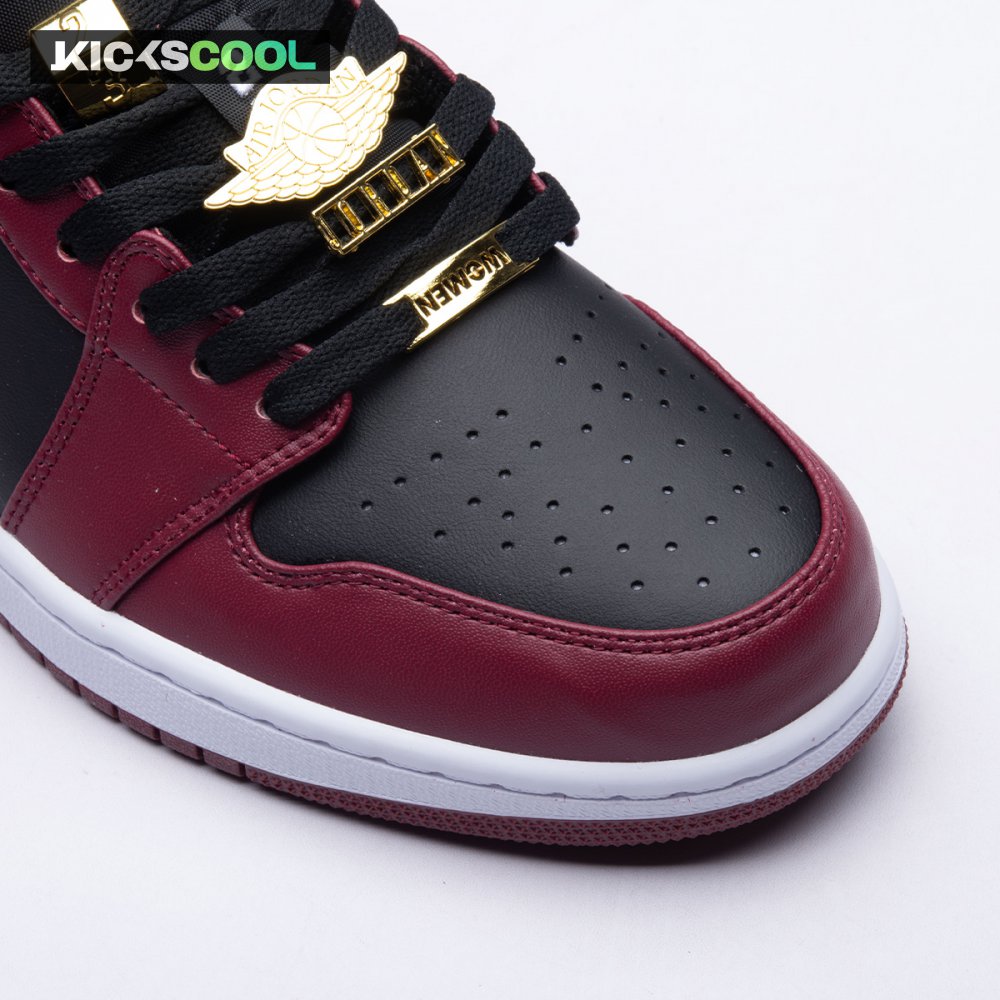 Jordan 1 Low Dark Beetroot Black DB6491-600 Unisex