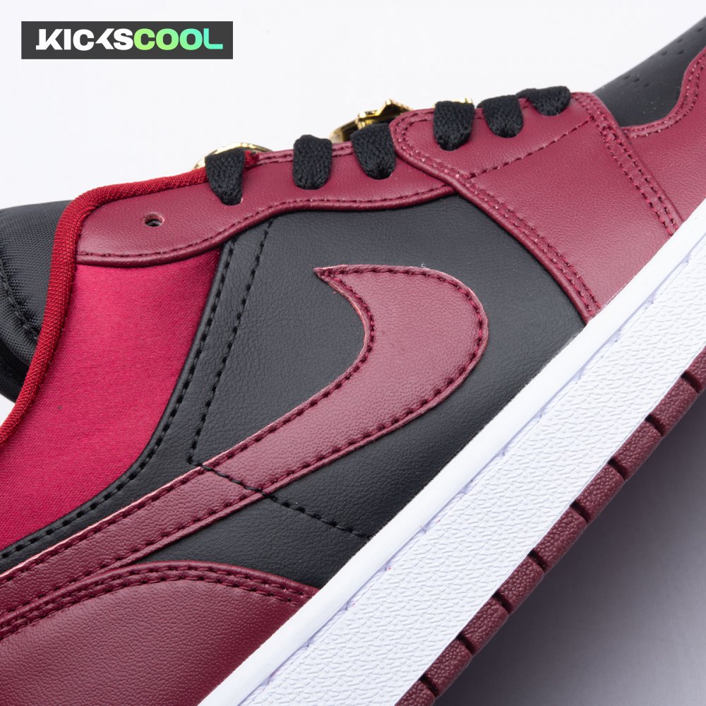 Jordan 1 Low Dark Beetroot Black DB6491-600 Unisex