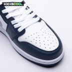 Jordan 1 Low Wolf Grey Midnight Navy 553558-141 Unisex