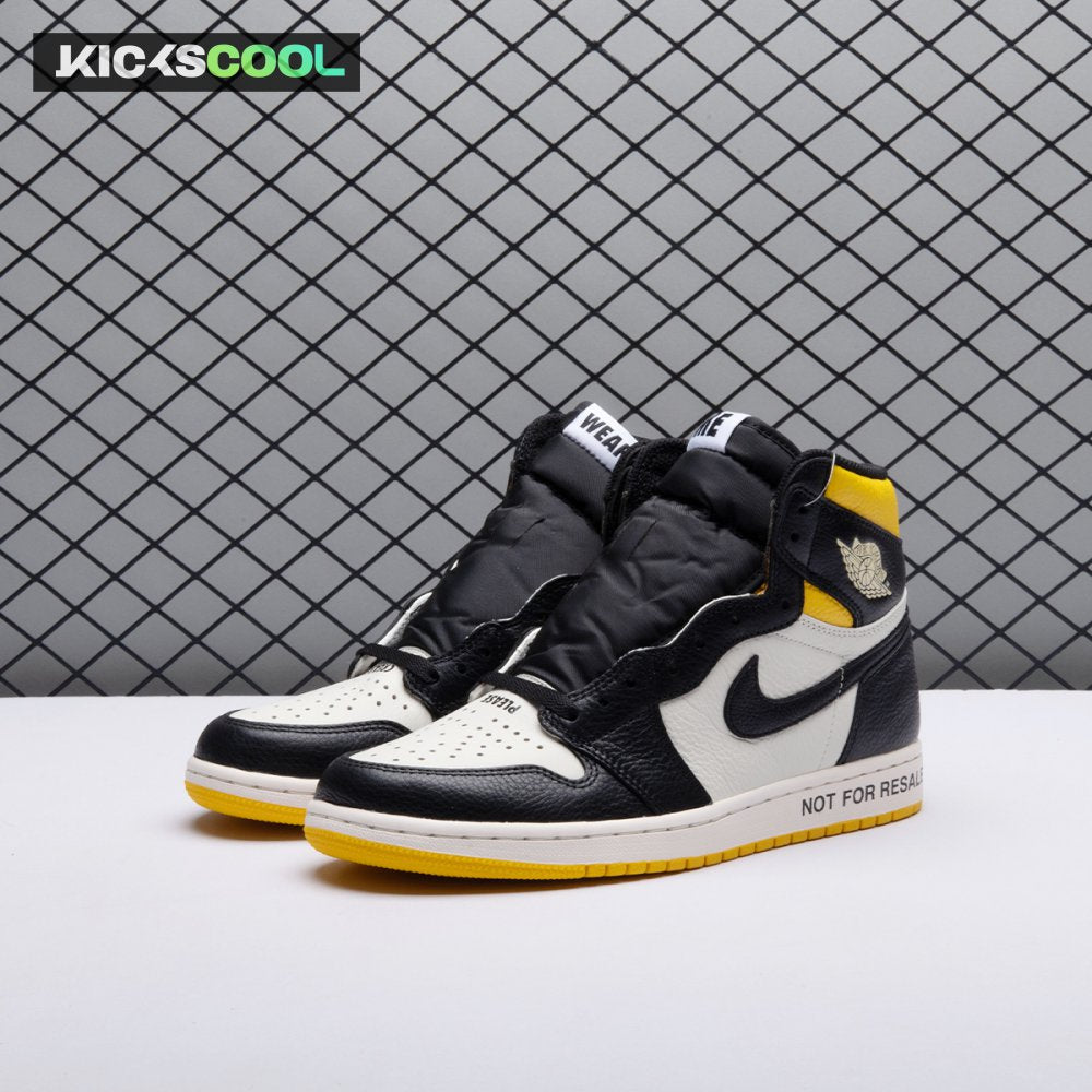Jordan 1 Retro High Not for Resale Varsity Maize 861428-107 Unisex