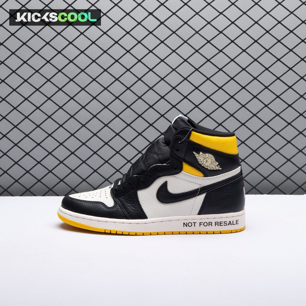 Jordan 1 Retro High Not for Resale Varsity Maize 861428-107 Unisex