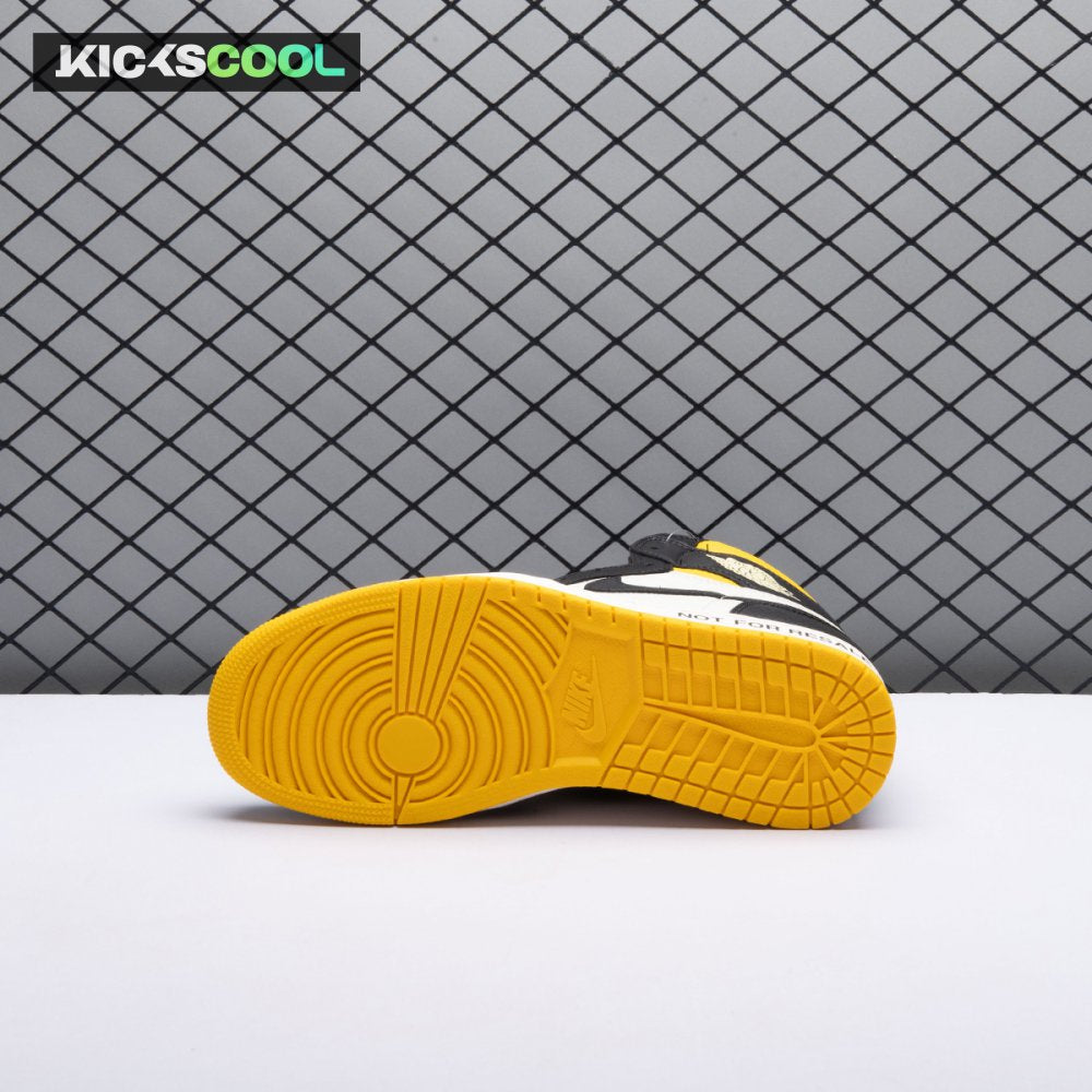 Jordan 1 Retro High Not for Resale Varsity Maize 861428-107 Unisex