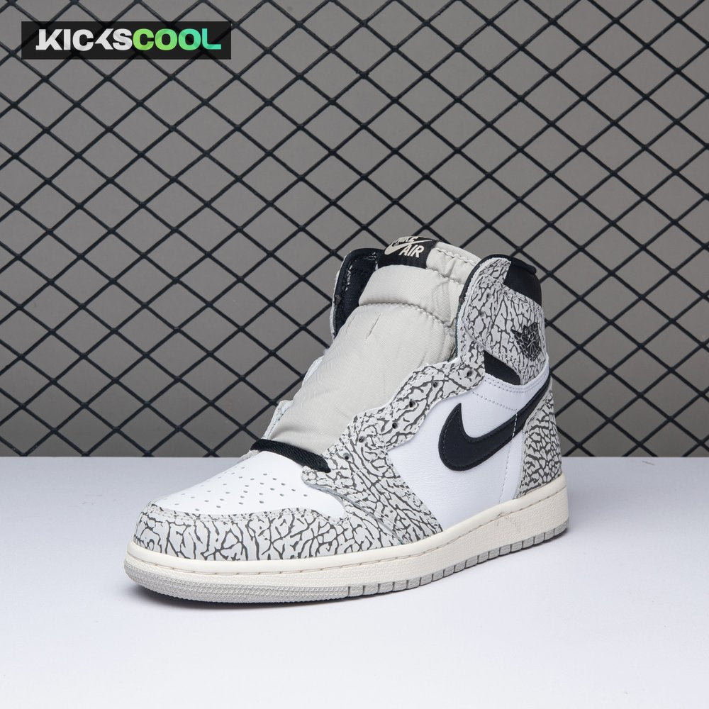 Jordan 1 Retro High OG White Cement DZ5485-052 Men's