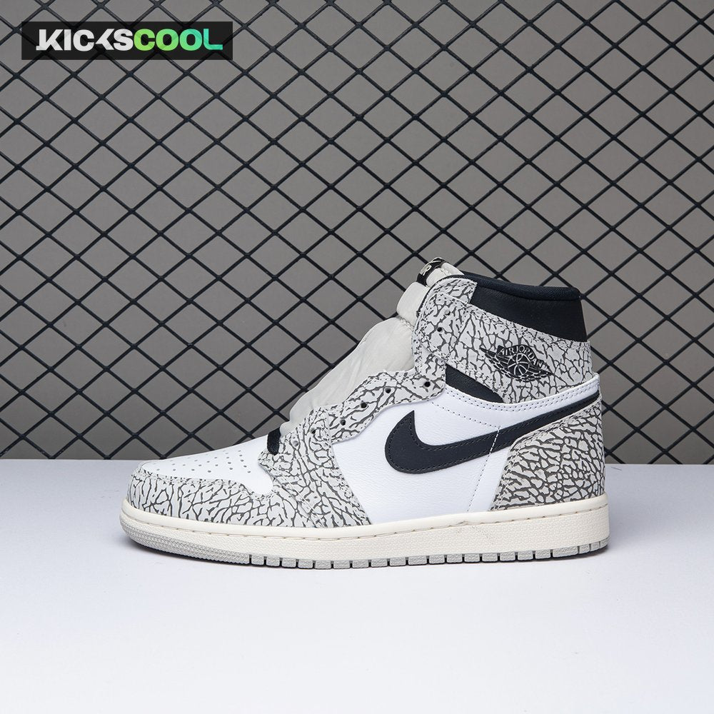 Jordan 1 Retro High OG White Cement DZ5485-052 Men's
