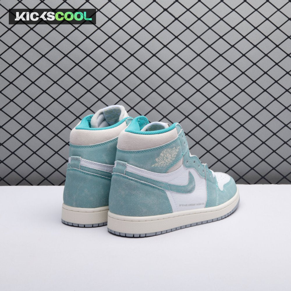 Jordan 1 Retro High Turbo Green 555088-311 Unisex