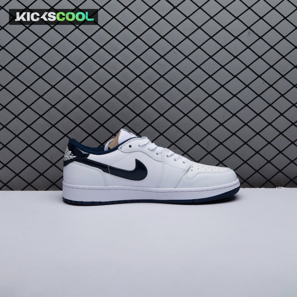 Jordan 1 Retro Low '85 Metallic Blue FB9933-141 Unisex