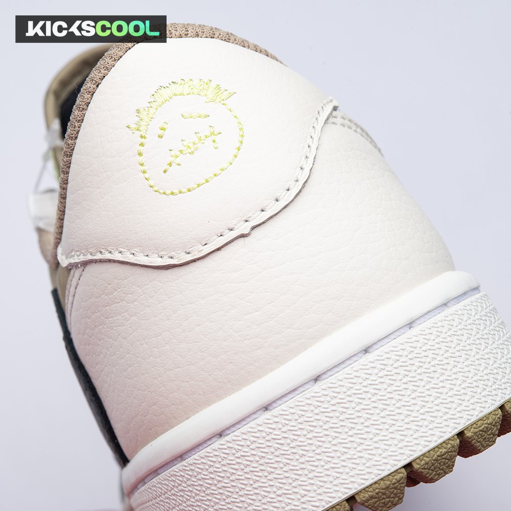 Jordan 1 Retro Low Golf Travis Scott Neutral Olive FZ3124-200 Unisex