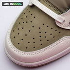 Jordan 1 Retro Low Golf Travis Scott Neutral Olive FZ3124-200 Unisex