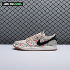 Jordan 1 Retro Low OG Rui Hachimura Oatmeal HV8293-100 Unisex
