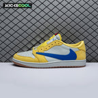 Jordan 1 Retro Low OG SP Travis Scott Canary DZ4137-700 Unisex