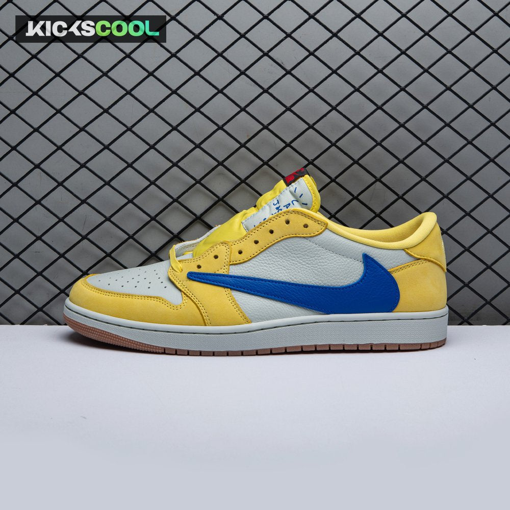 Jordan 1 Retro Low OG SP Travis Scott Canary DZ4137-700 Unisex