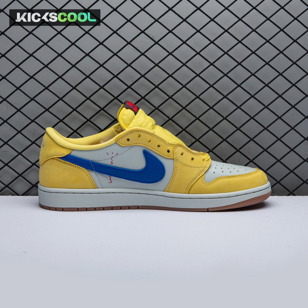 Jordan 1 Retro Low OG SP Travis Scott Canary DZ4137-700 Unisex