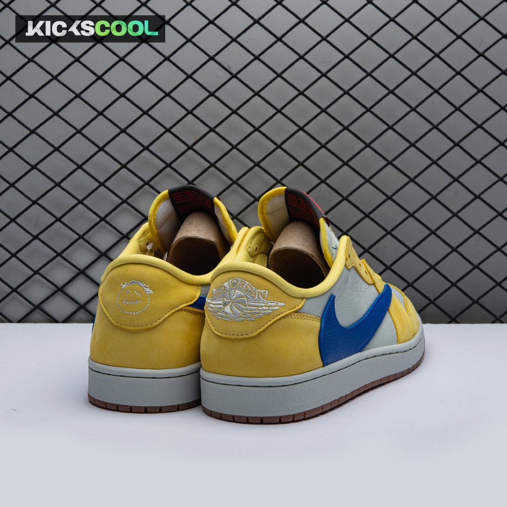 Jordan 1 Retro Low OG SP Travis Scott Canary DZ4137-700 Unisex
