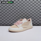 Jordan 1 Retro Low OG SP Travis Scott Sail Shy Pink DM7866-106 Unisex