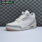 Air Jordan 3 Retro Craft Ivory FJ9479 100 Unisex