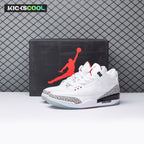 Jordan 3 Retro Free Throw Line White Cement 923096-101 Men's