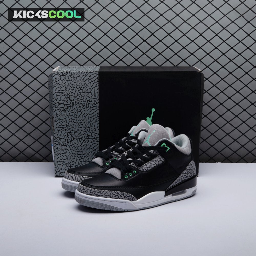 Jordan 3 Retro Green Glow CT8532-031 Unisex