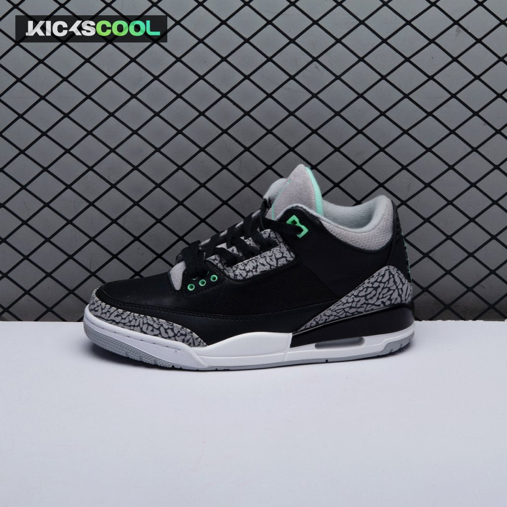 Jordan 3 Retro Green Glow CT8532-031 Unisex