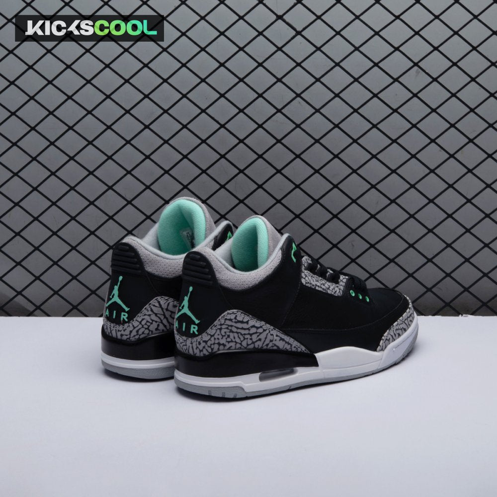 Jordan 3 Retro Green Glow CT8532-031 Unisex