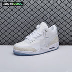 Jordan 3 Retro Pure White 136064-111 Unisex