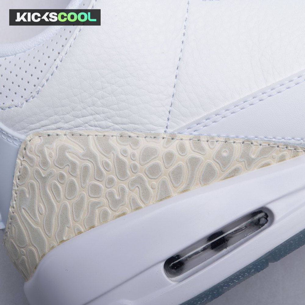 Jordan 3 Retro Pure White 136064-111 Unisex