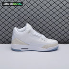 Jordan 3 Retro Pure White 136064-111 Unisex