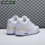Jordan 3 Retro Pure White 136064-111 Unisex