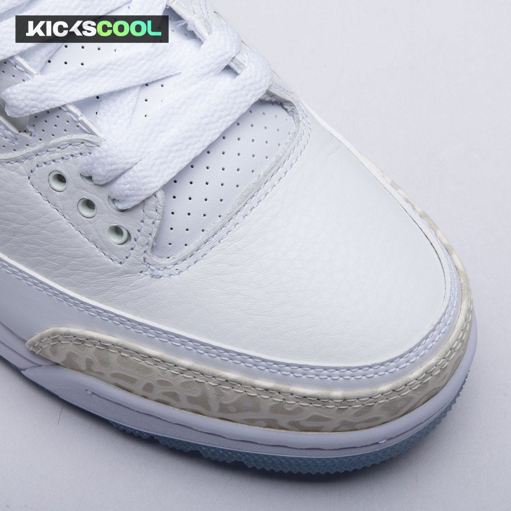Jordan 3 Retro Pure White 136064-111 Unisex