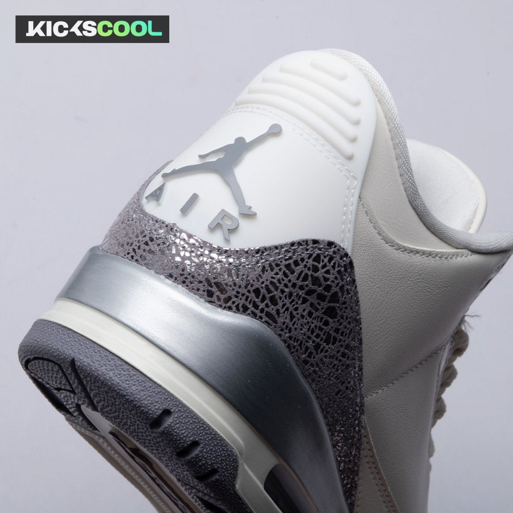 Jordan 3 Retro Sail Cement Grey CK9246-100 Unisex