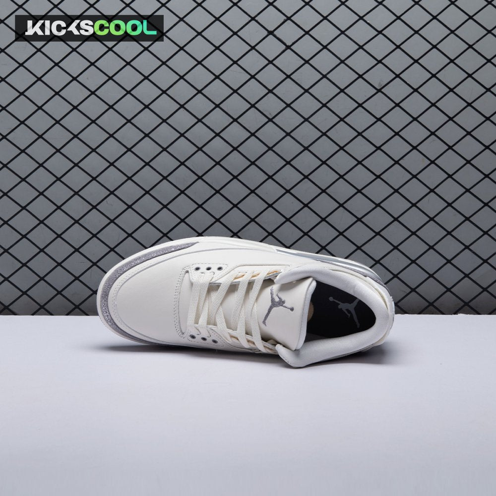 Jordan 3 Retro Sail Cement Grey CK9246-100 Unisex