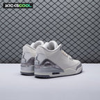 Jordan 3 Retro Sail Cement Grey CK9246-100 Unisex