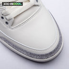 Jordan 3 Retro Sail Cement Grey CK9246-100 Unisex