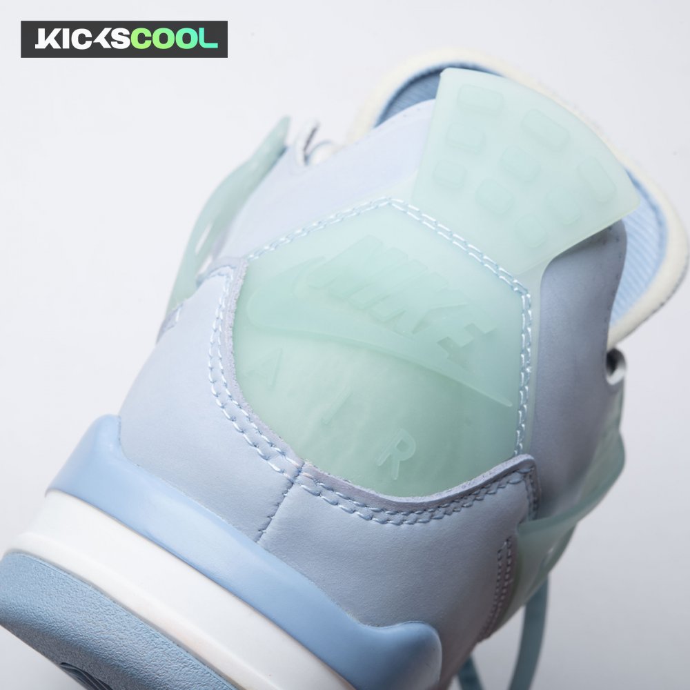 Jordan 4 x Off-White Blue Unisex