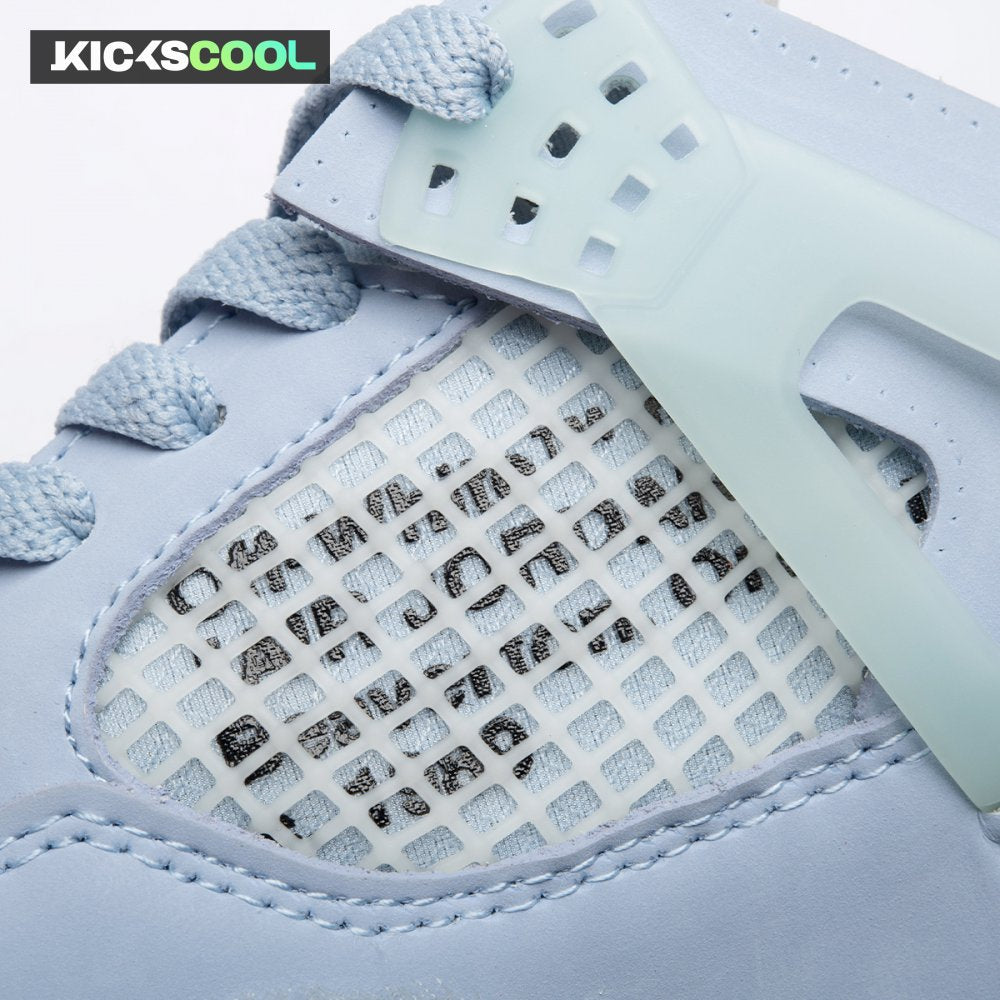 Jordan 4 x Off-White Blue Unisex