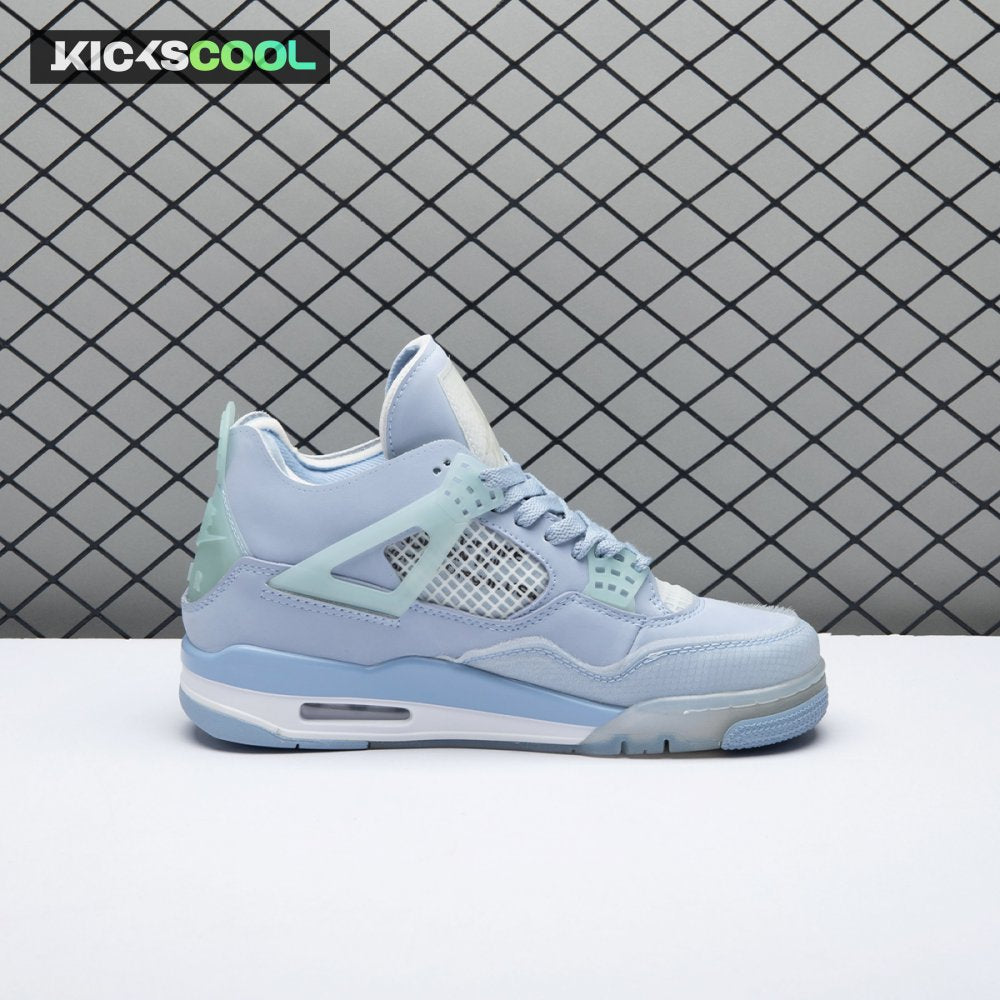 Jordan 4 x Off-White Blue Unisex