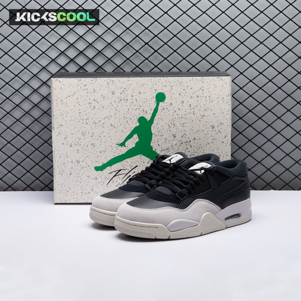 Jordan 4 RM Black Light Bone FQ7939-001 Unisex