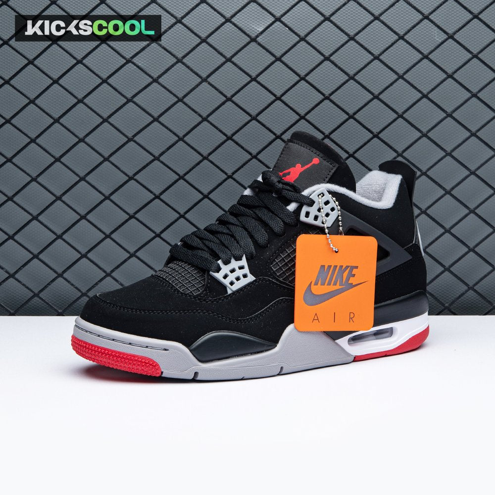 Air Jordan 4 Retro OG Bred 2019 Unisex