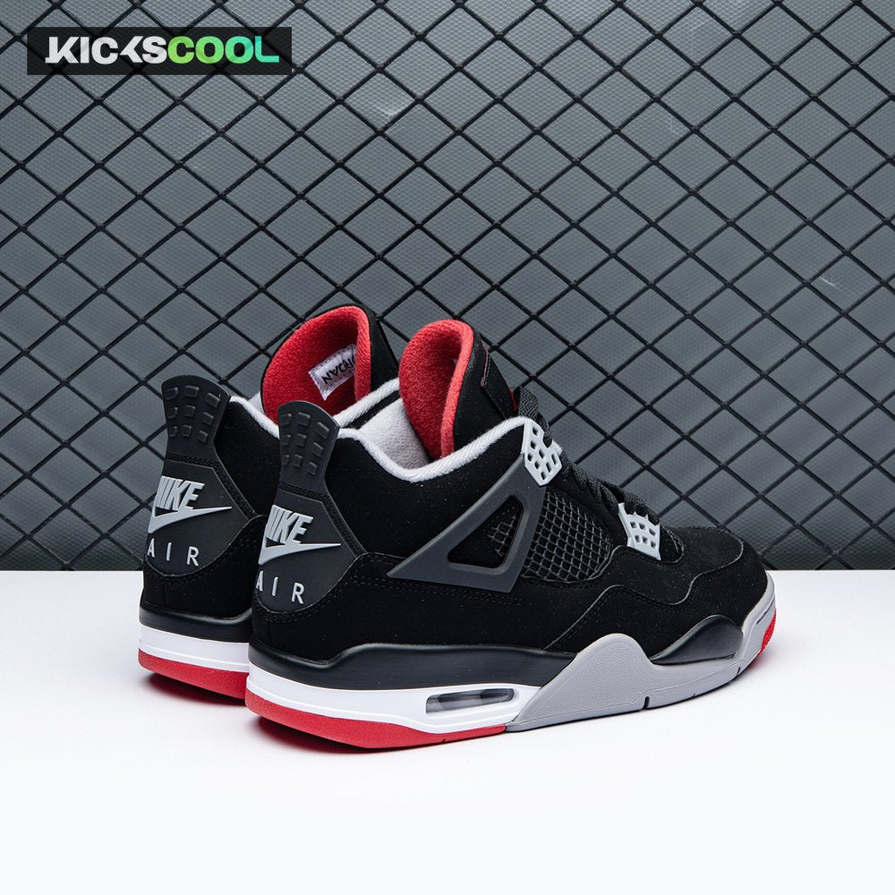 Air Jordan 4 Retro OG Bred 2019 Unisex
