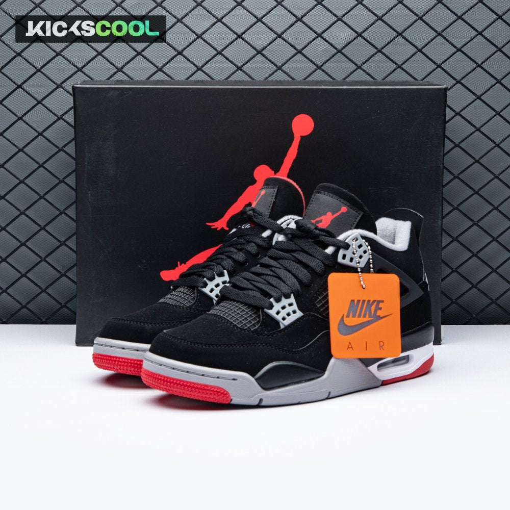 Air Jordan 4 Retro OG Bred 2019 Unisex