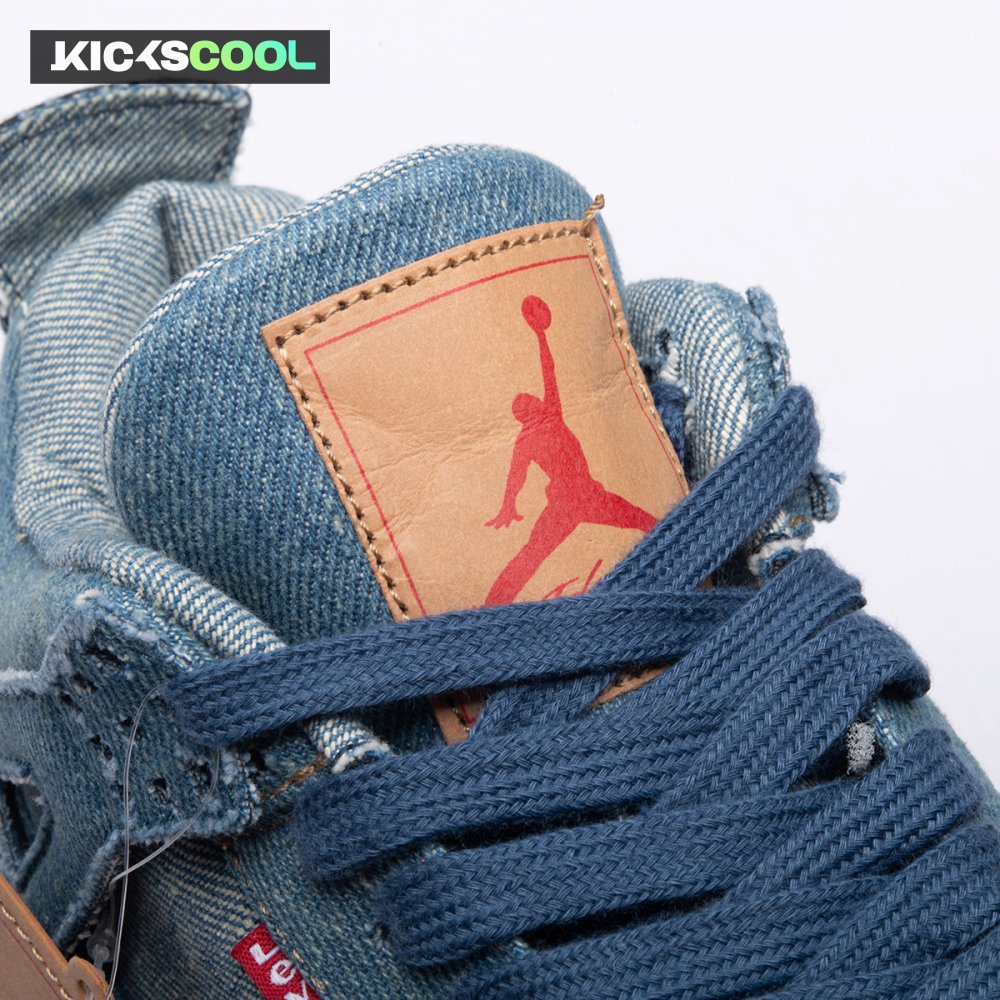 Jordan 4 Retro Levi's Denim AO2571-401 Unisex