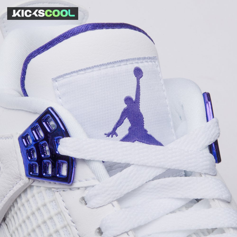 Air Jordan 4 Retro 'Purple Metallic' Unisex