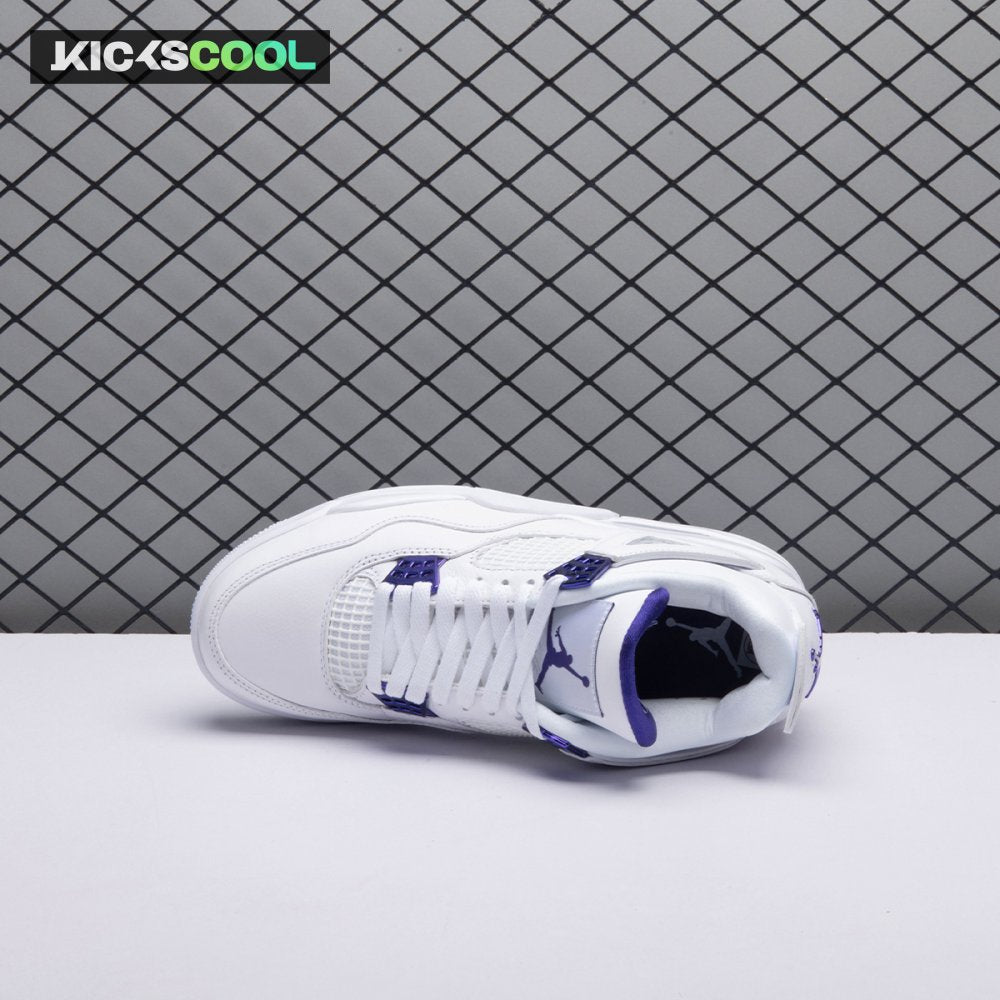 Air Jordan 4 Retro 'Purple Metallic' Unisex
